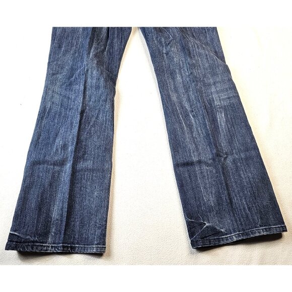 Reba Womens Stretch Denim Jeans Size 14 Bootcut Medium Wash Western Wear - Picture 7 of 8